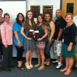 2014 Scholarship Recipients Brittani Napoli and Alexa Dacey